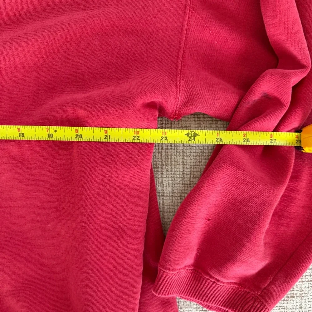 Vintage Marlboro 90's Red Distressed‎ Hoodie Mens XL Thrashed Sweatshirt